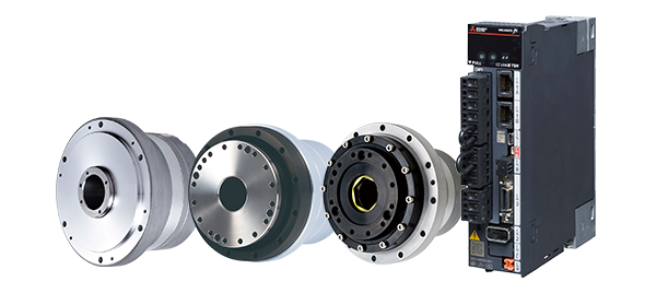 HarmonicDrive AC servo actuator/motor + MELSERVO-J5